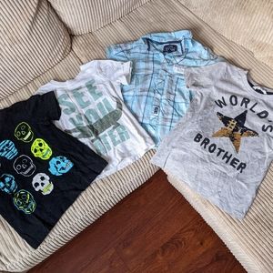 Boys Short-Sleeved 4T Shirts